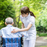 介護の散歩